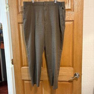 Vtg 70s Levis Action Slacks Dress Pants Men’s Fit 41x30 Lt Brown Polyester Retro